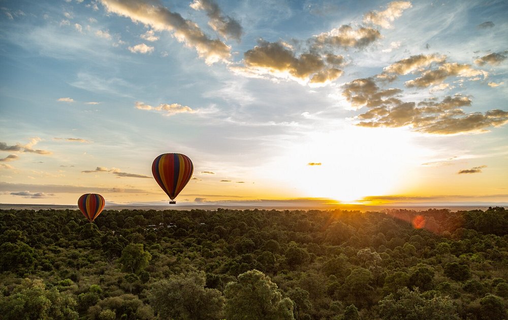 East Africa Honeymoon hot air balloon safaris